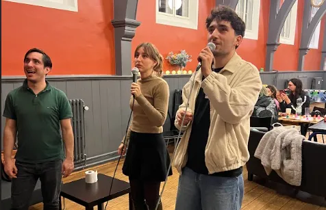 Who wants to sing?