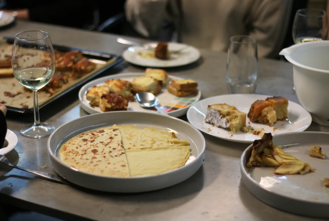 French food break!