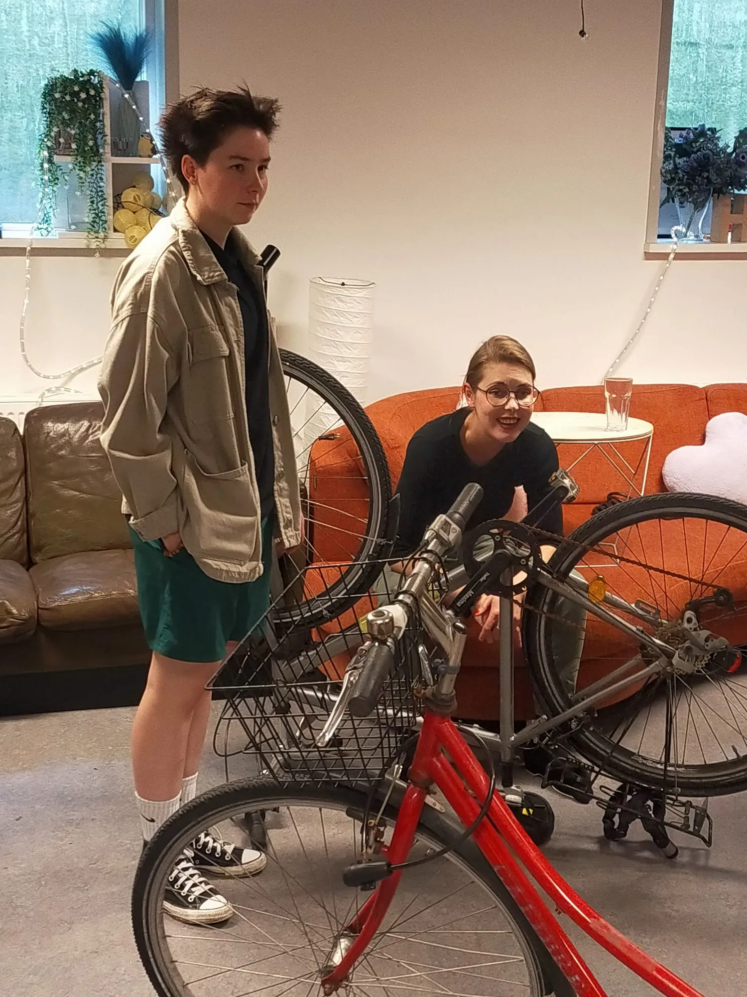 Repair, learn, ride